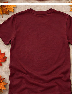 Just Here for the Sides — Gildan Softstyle 64000 — Maroon — Plain Back
