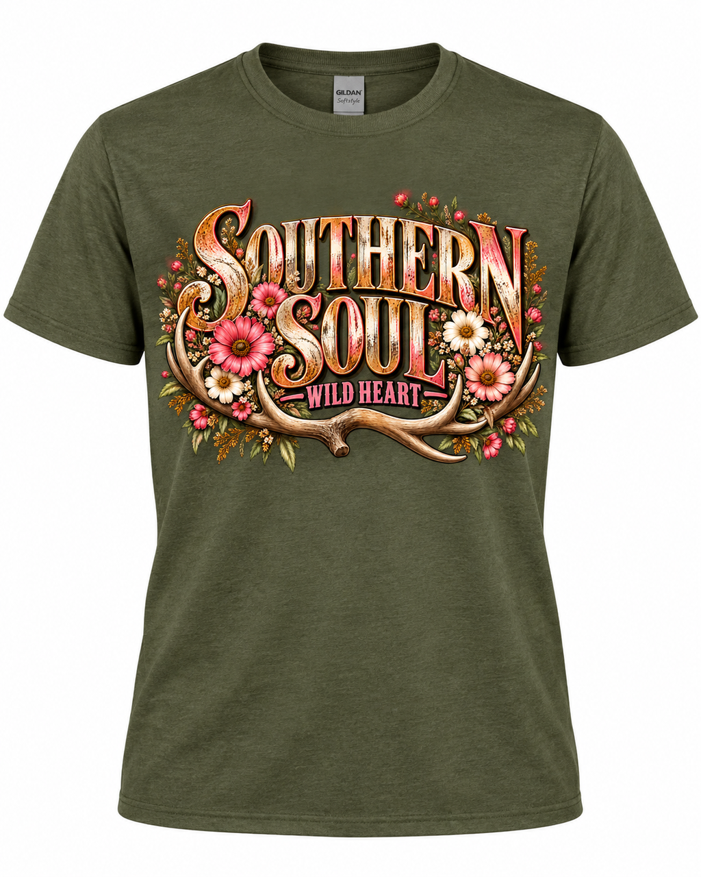 Southern Soul • Wild Heart Graphic Tee 🤎🌾✨️