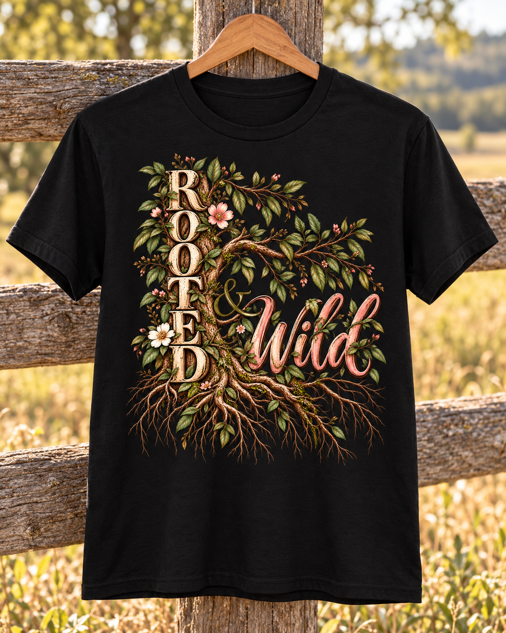 Rooted & Wild Graphic Tee 🌿🤎