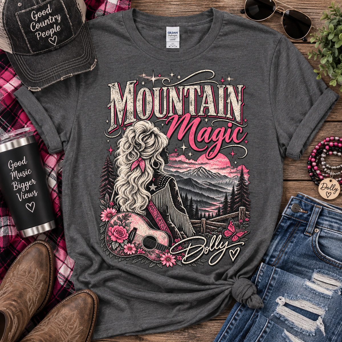 Mountain Magic Dolly Graphic Tee