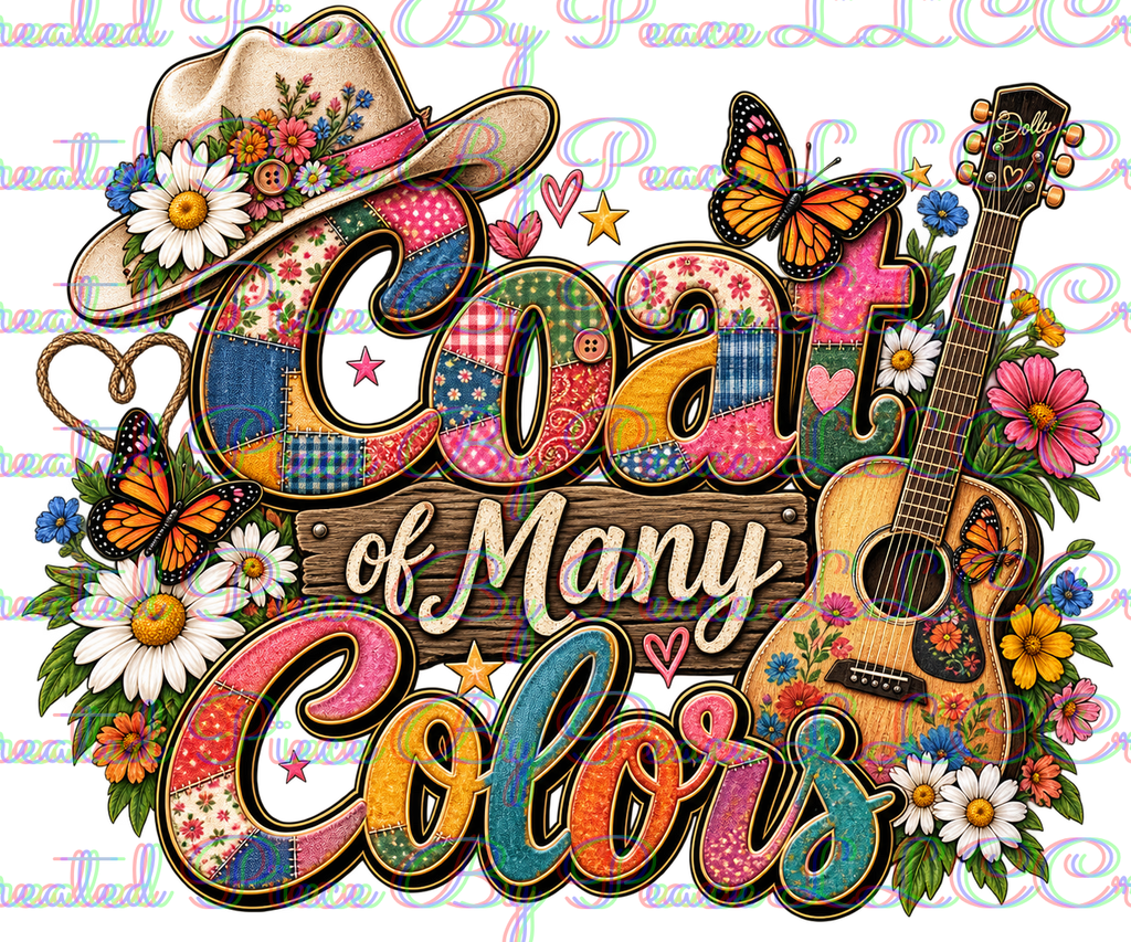 Coat of Many Colors Western Graphic Tee