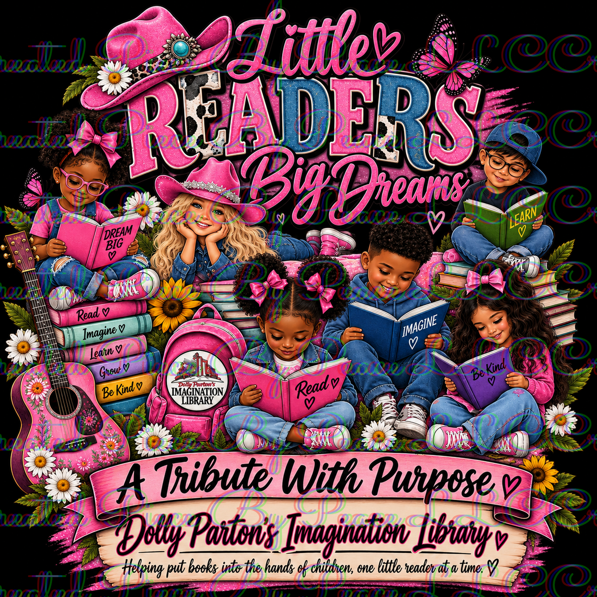 Little Readers Big Dreams Graphic Tee