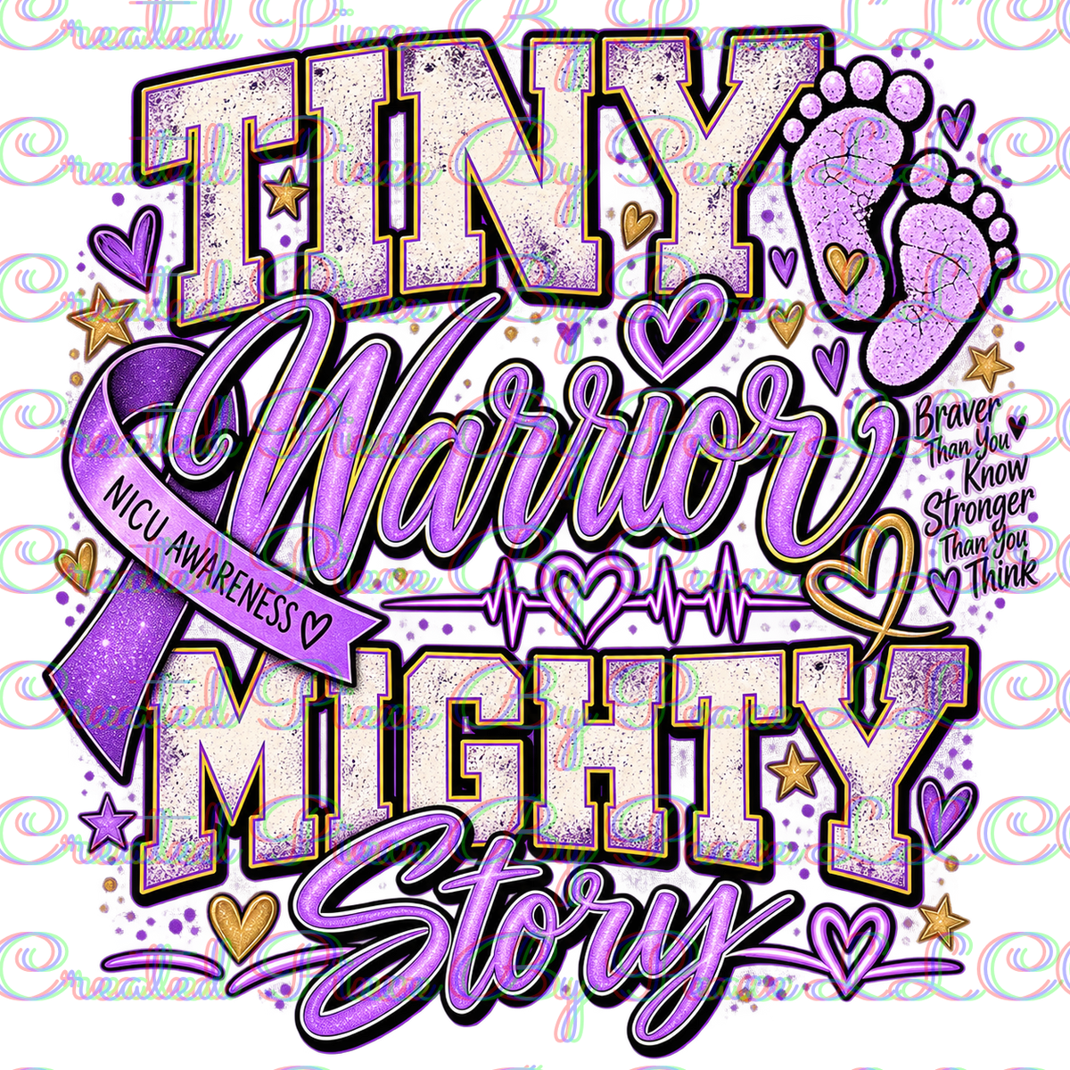 Tiny Warrior, Mighty Story NICU Awareness Tee