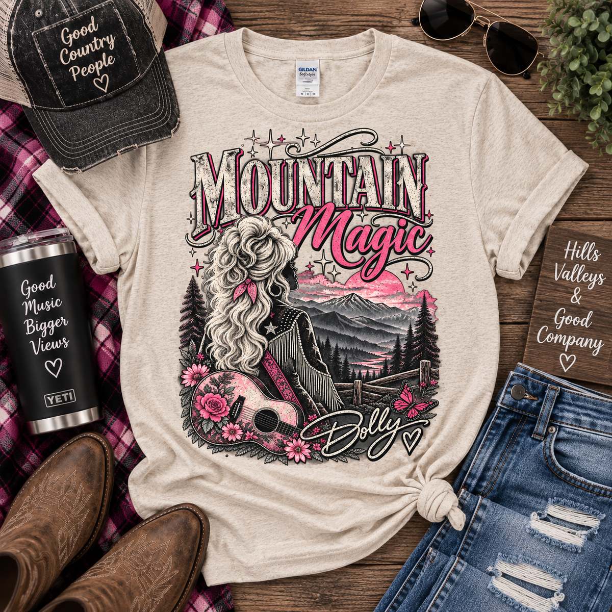 Mountain Magic Dolly Graphic Tee