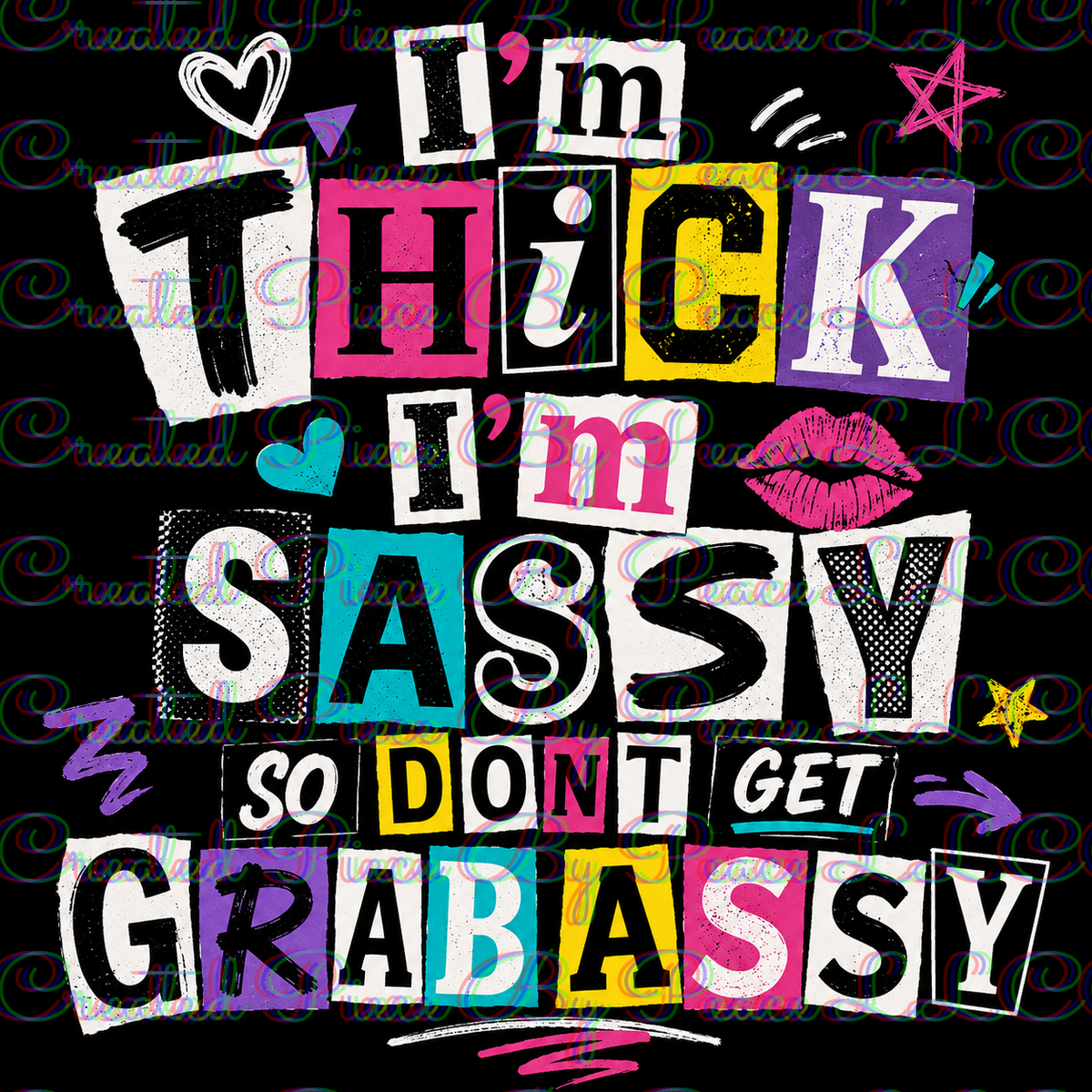 Thick, Sassy & Hands Off Graphic Tee