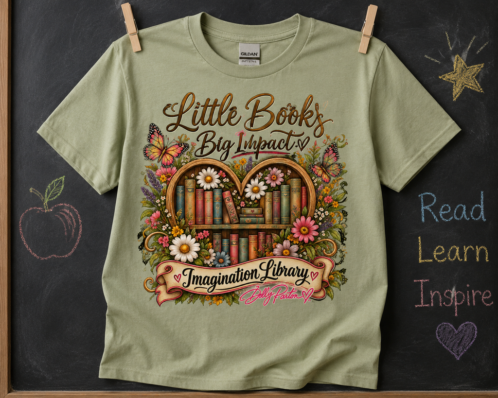 Little Books, Big Impact Graphic Tee