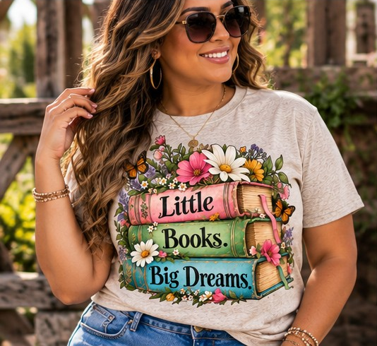 Little Books, Big Dreams Limited Edition Tee
