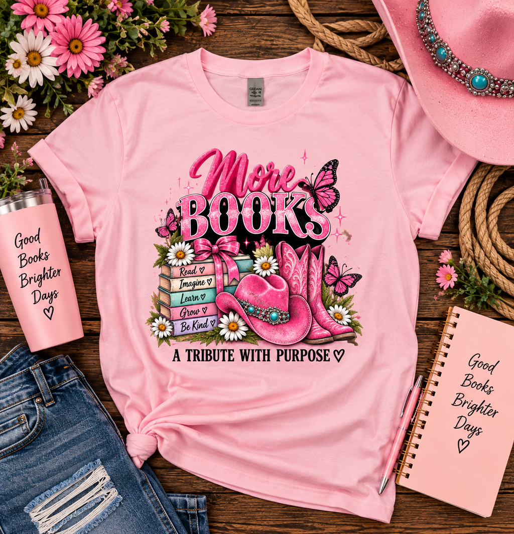 More Books, More Dreams Graphic Tee