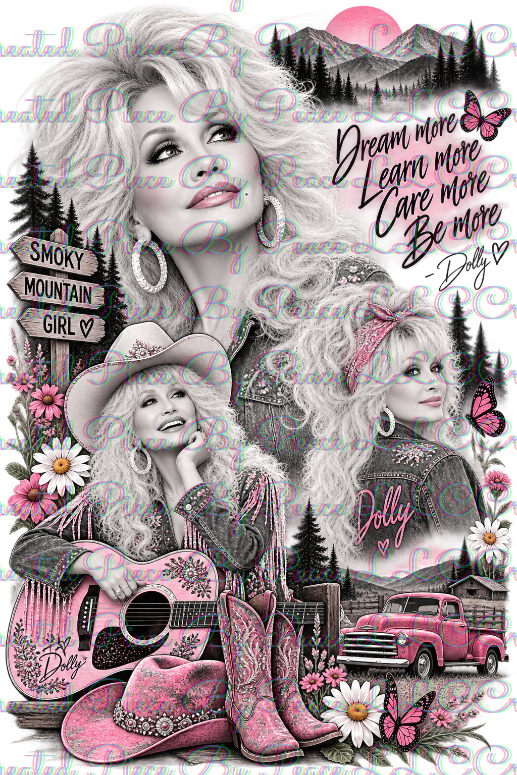 Dolly in Pink Graphic Tee