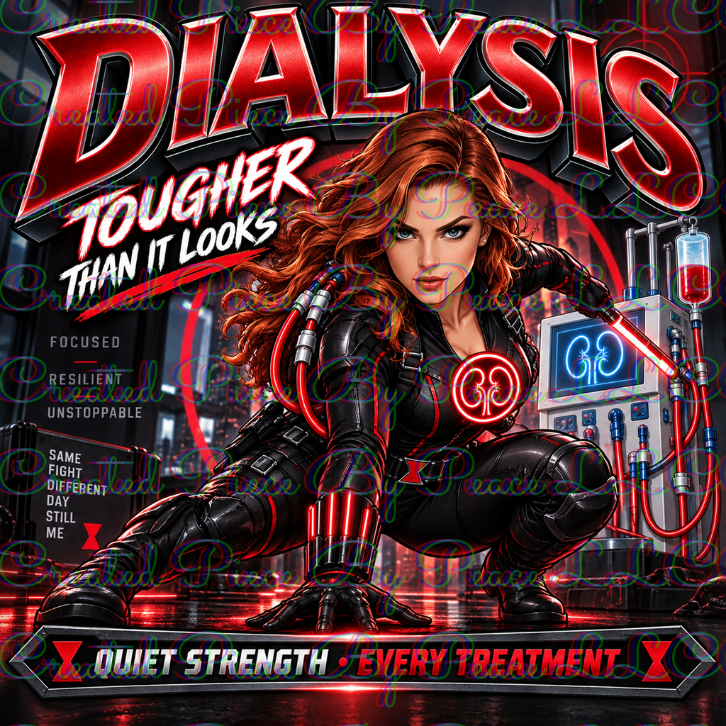 Dialysis Warrior Graphic Tee