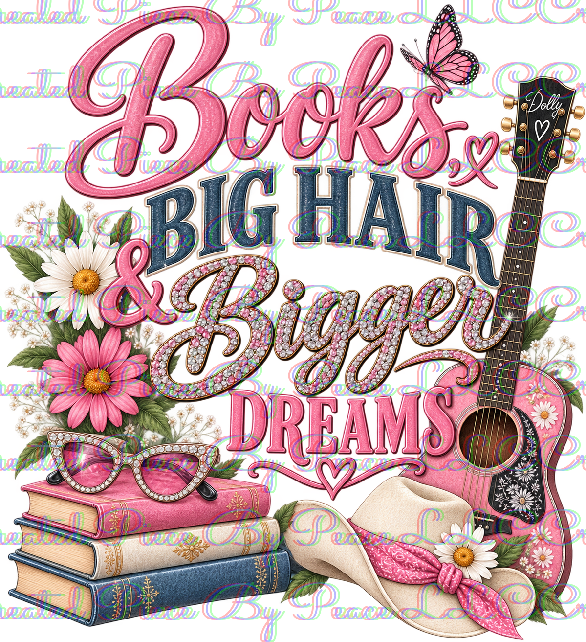 Books & Bigger Dreams Dolly Graphic Tee