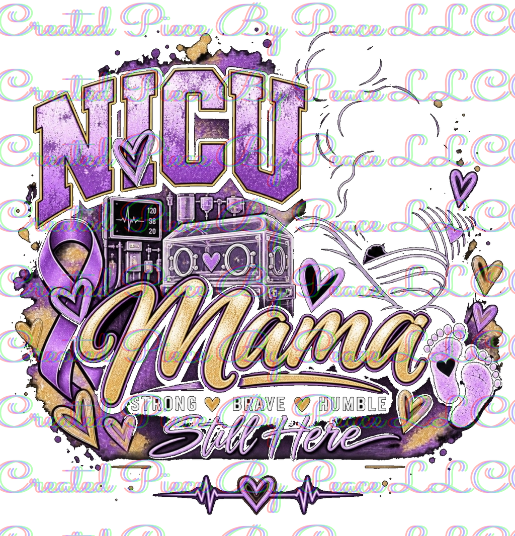NICU Mama – Still Here Graphic Tee