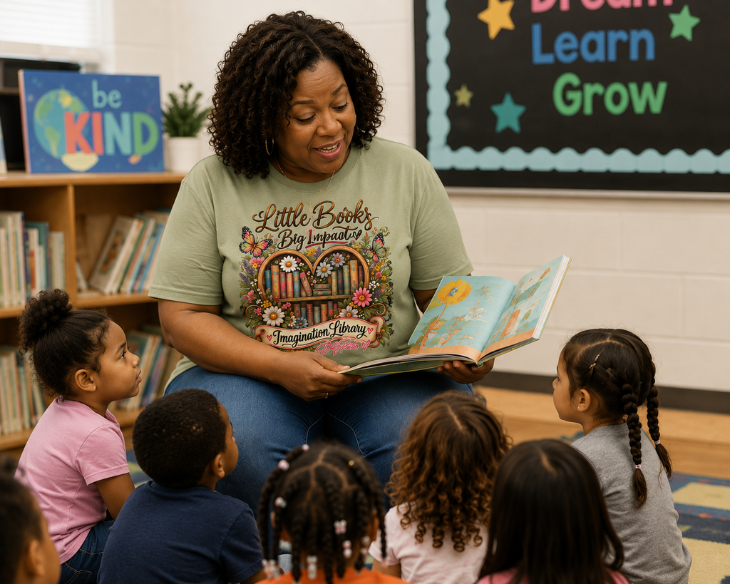 Little Books, Big Impact Graphic Tee