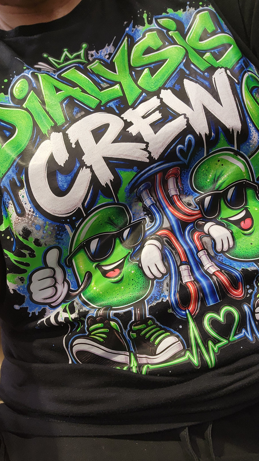 Dialysis Crew Graphic Tee