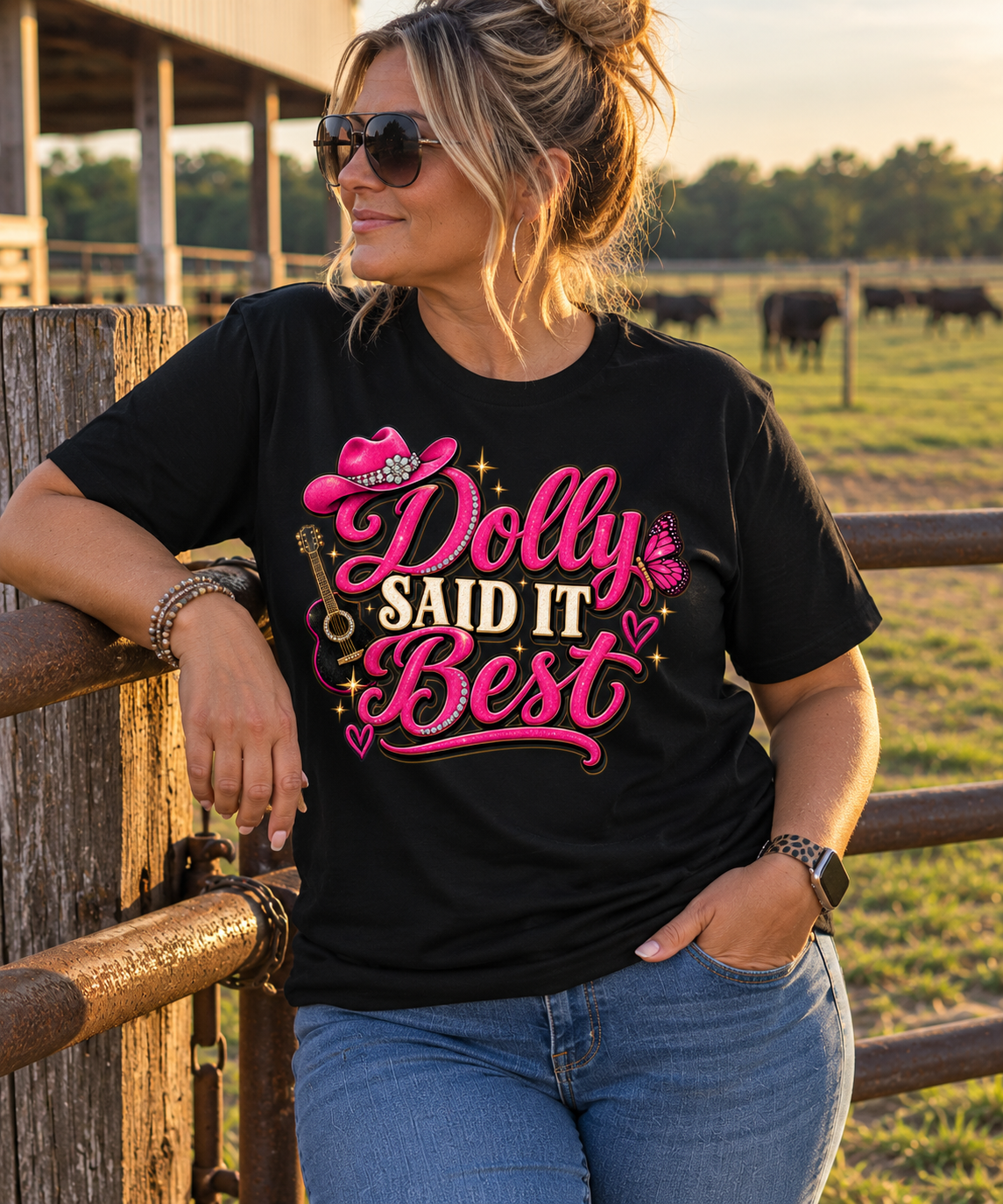Dolly Said It Best Graphic Tee