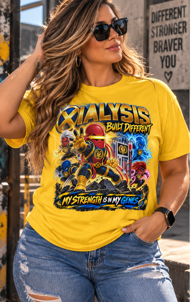 Built Different Dialysis Graphic Tee