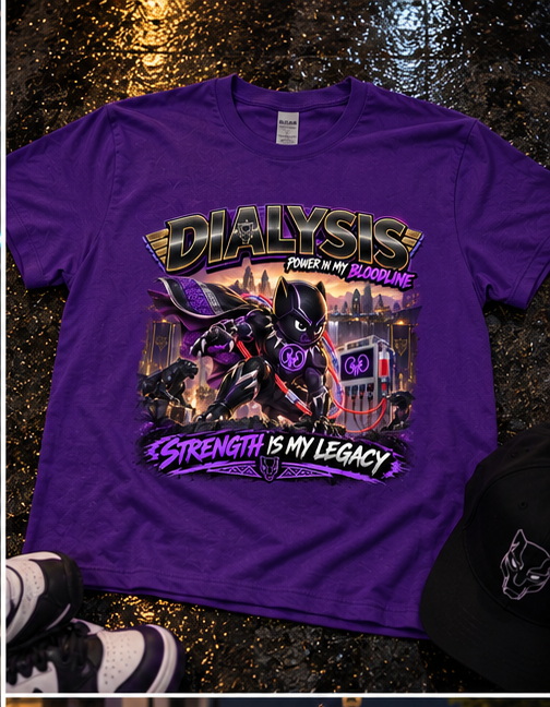 Power in My Bloodline Dialysis Tee