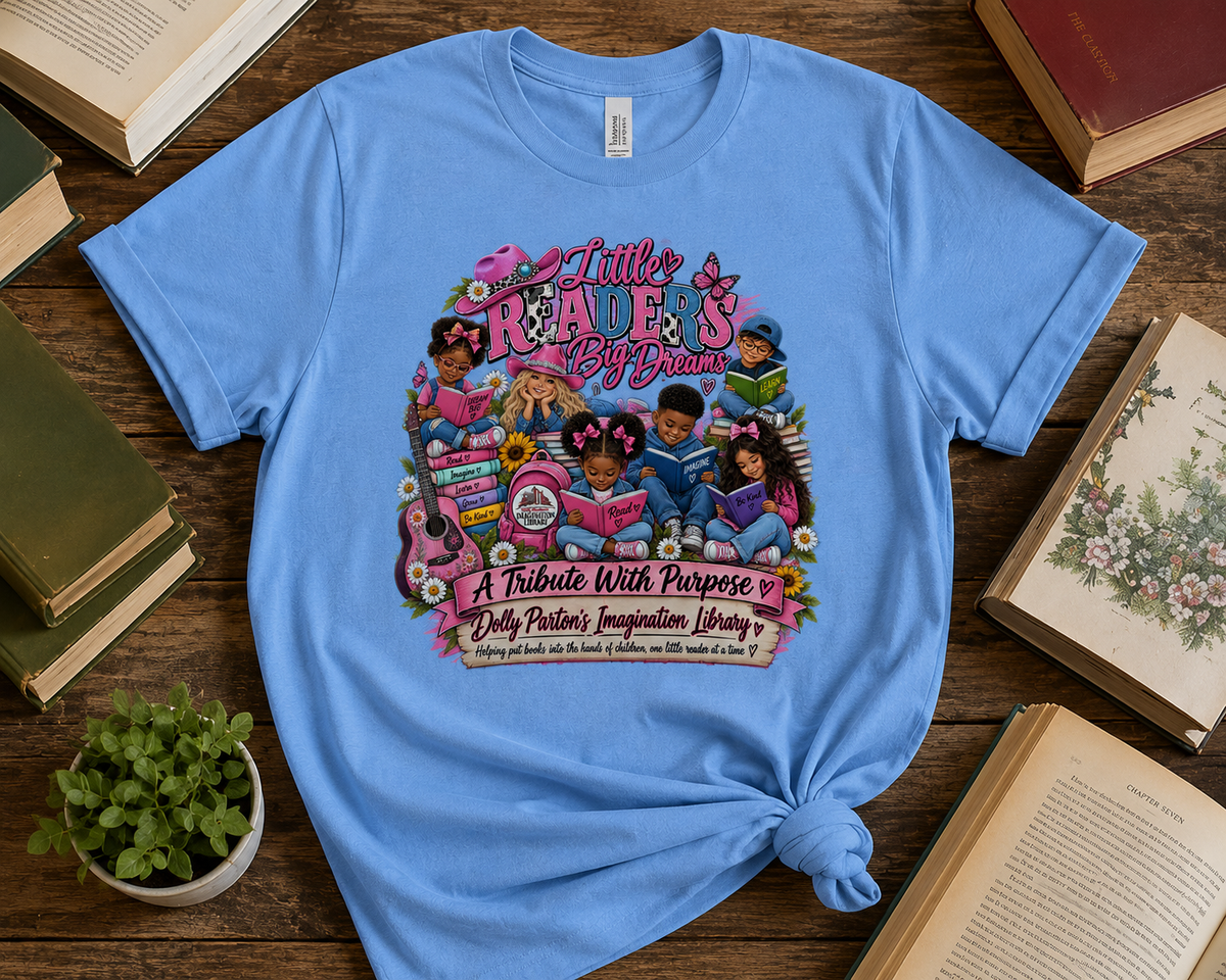Little Readers Big Dreams Graphic Tee