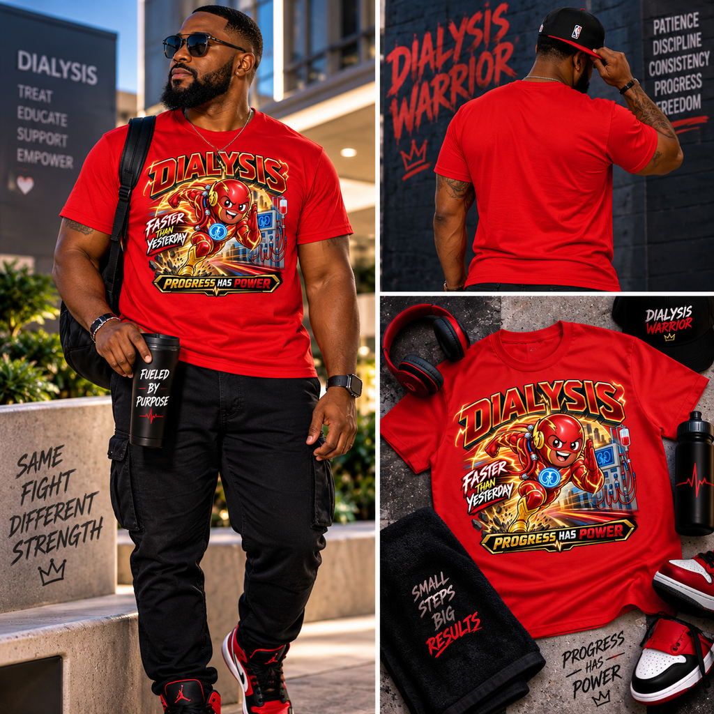 Faster Than Yesterday Dialysis Graphic Tee