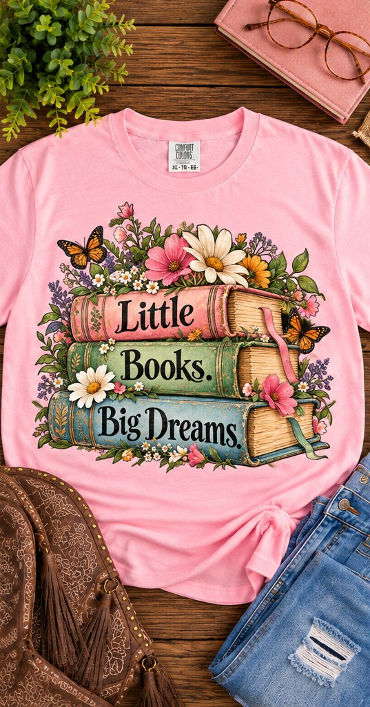 Little Books, Big Dreams Limited Edition Tee