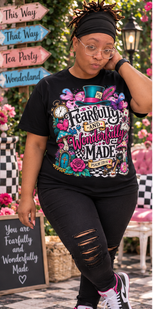 Fearfully & Wonderfully Made Graphic Tee
