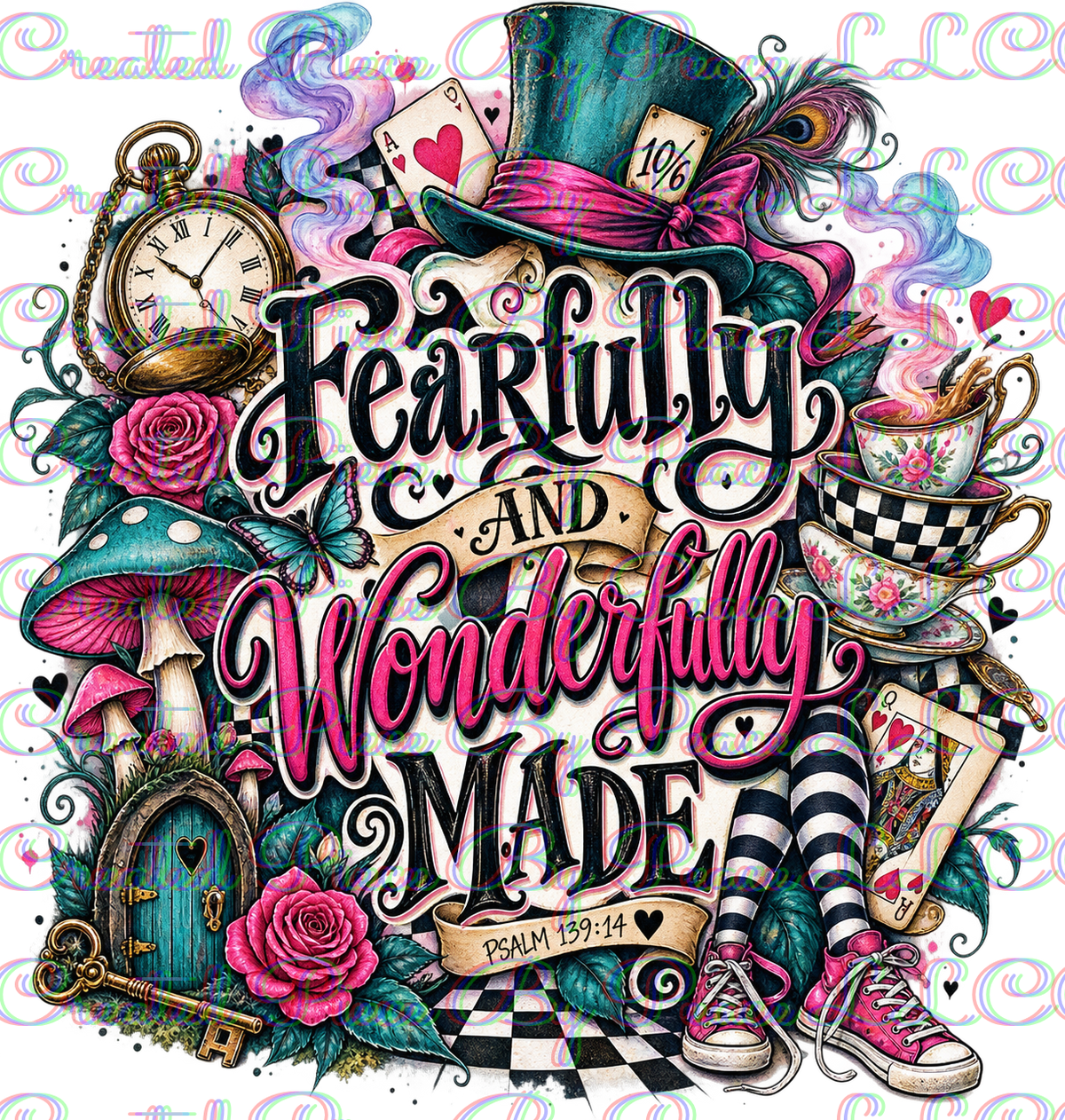 Fearfully & Wonderfully Made Graphic Tee