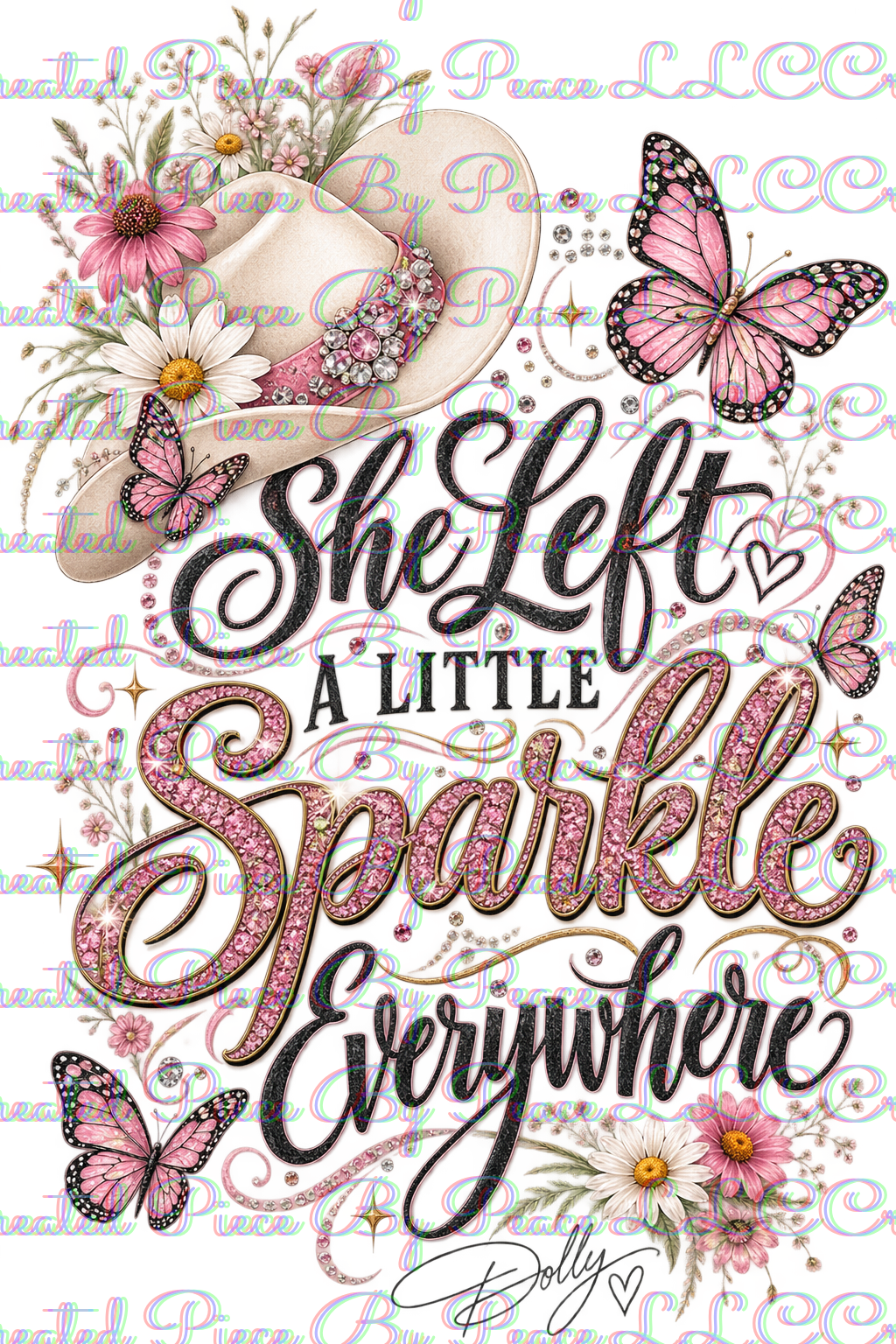 She Left a Little Sparkle Everywhere Graphic Tee