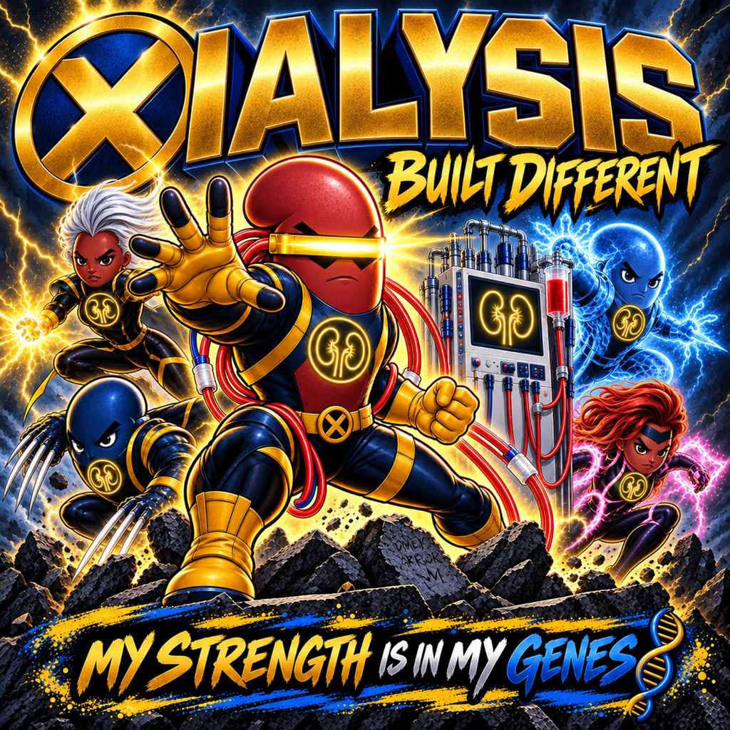 Built Different Dialysis Graphic Tee