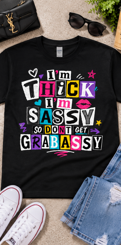 Thick, Sassy & Hands Off Graphic Tee