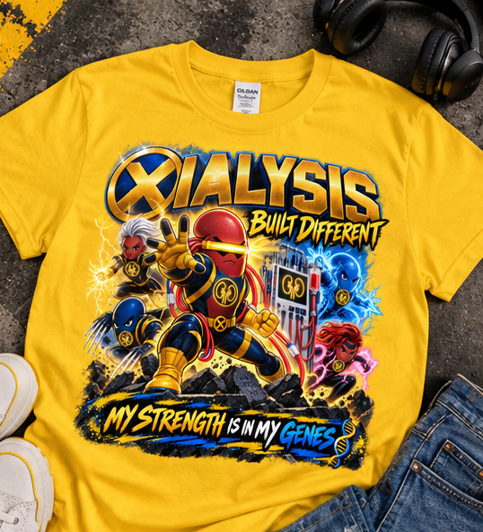 Built Different Dialysis Graphic Tee